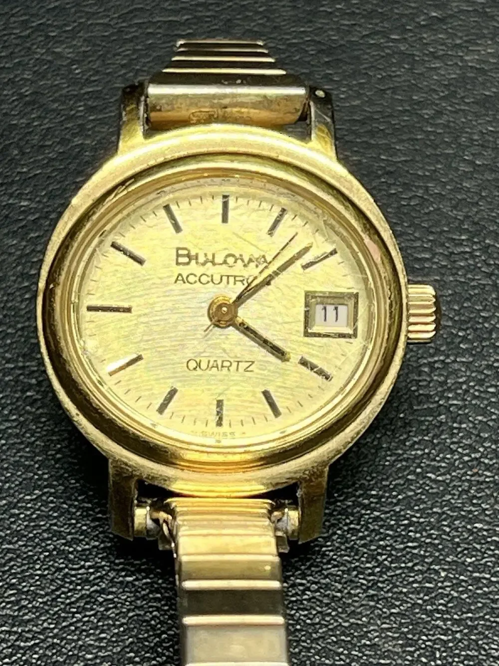 Vintage Bulova Accutron 10k RGP Case Back 247, Untested.